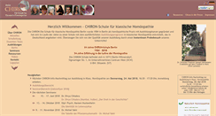 Desktop Screenshot of chiron-berlin.de